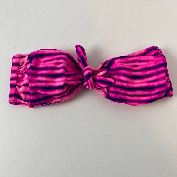 Victoria’s Secret Pink Tie Dye Bikini Swim Top Size Small - Picture 1 of 5